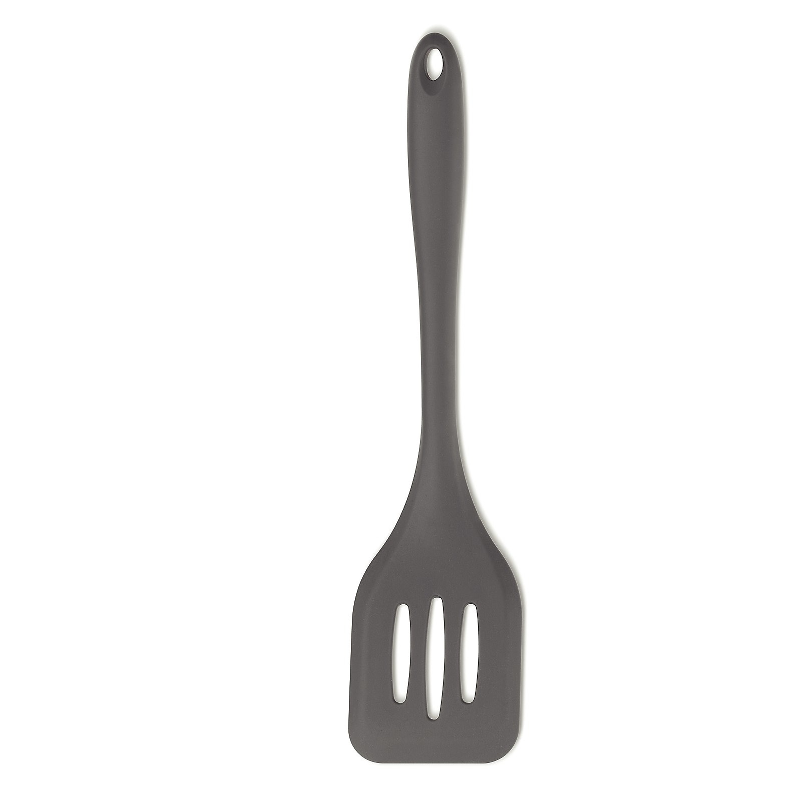 Kela Tom łopatka kuchenna 29 cm z otworami silikon szary 12581 - Wysyłka w 24h