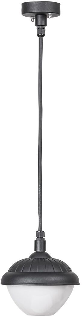 Rabalux Modesto lampa zewnętrzna wisząca 1x40W czarna/biała 7674