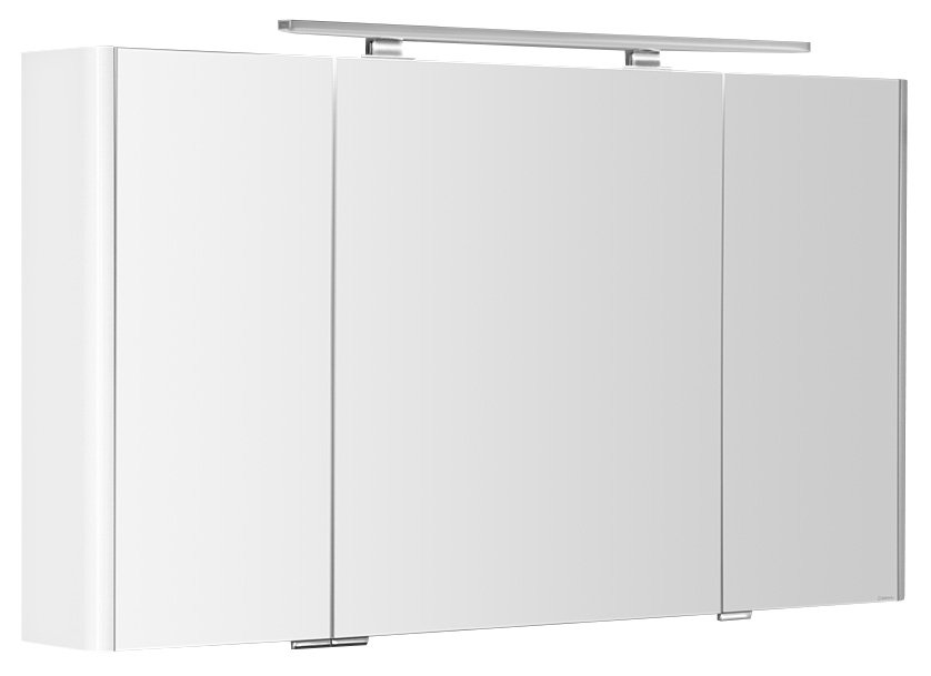 Sapho Lucie szafka 126 cm lustrzana z oświetleniem LED wisząca biały LU125-0030
