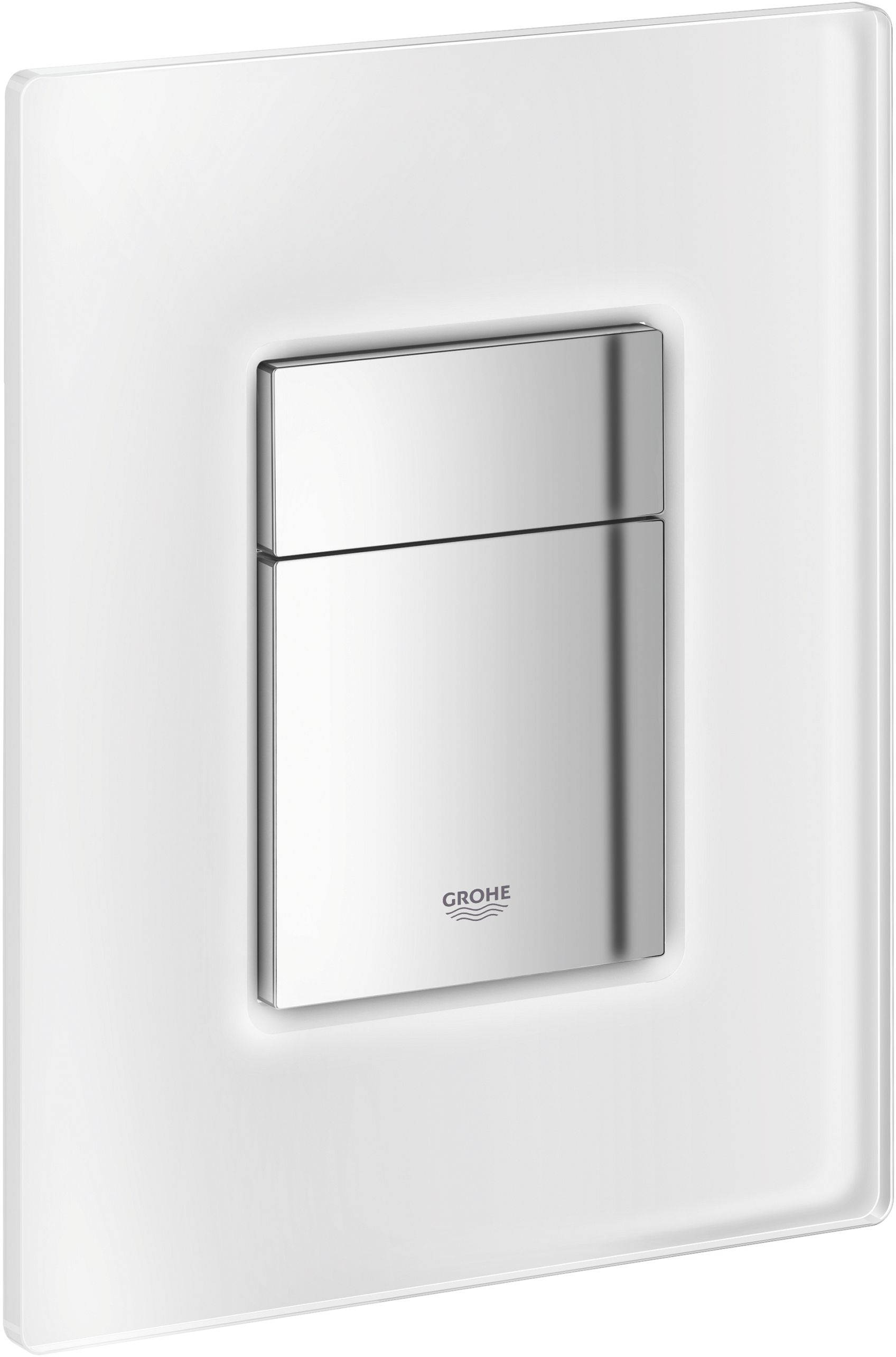 Grohe Skate Cosmopolitan przycisk spłukujący ze szklaną płytką chrom/biel DaVinci 38845MF0