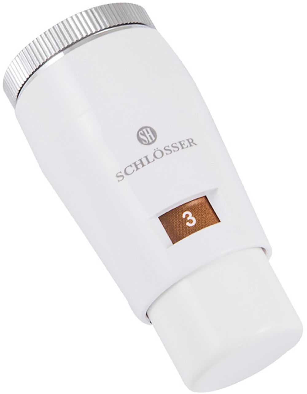 Schlosser Mini Brillant SH głowica termostatyczna biała 601100031