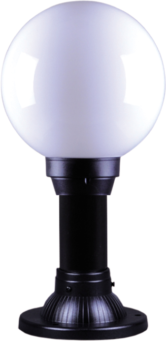 Kaja Astrid lampa stojąca zewnętrzna 1x60W czarna/opal K-ML-OGROD2000.2KL.OPAL - Wysyłka w 24h