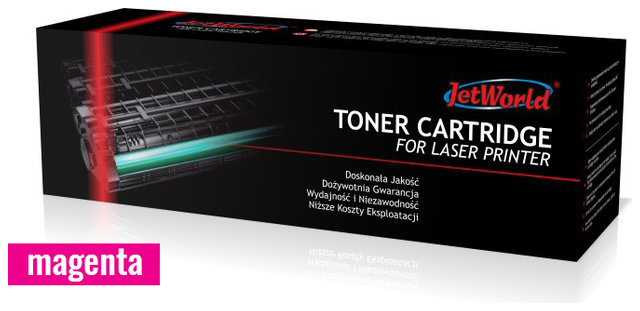 Zgodny toner JetWorld zamiennik HP 415A W2033A LaserJet Color Pro M454, M479 2.1K Magenta, 2100 stron