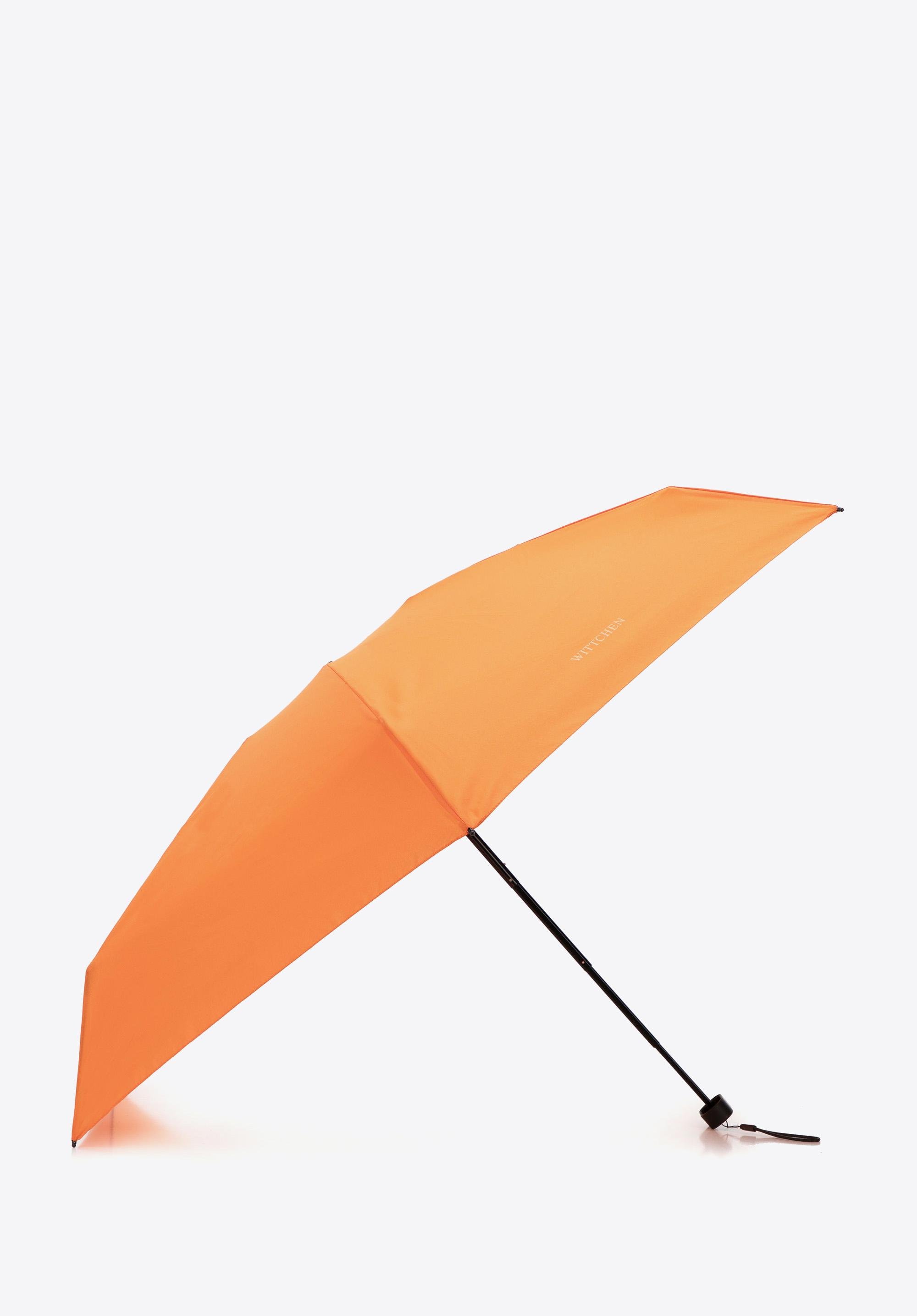 parasol ręcznie składany pomarańczowy