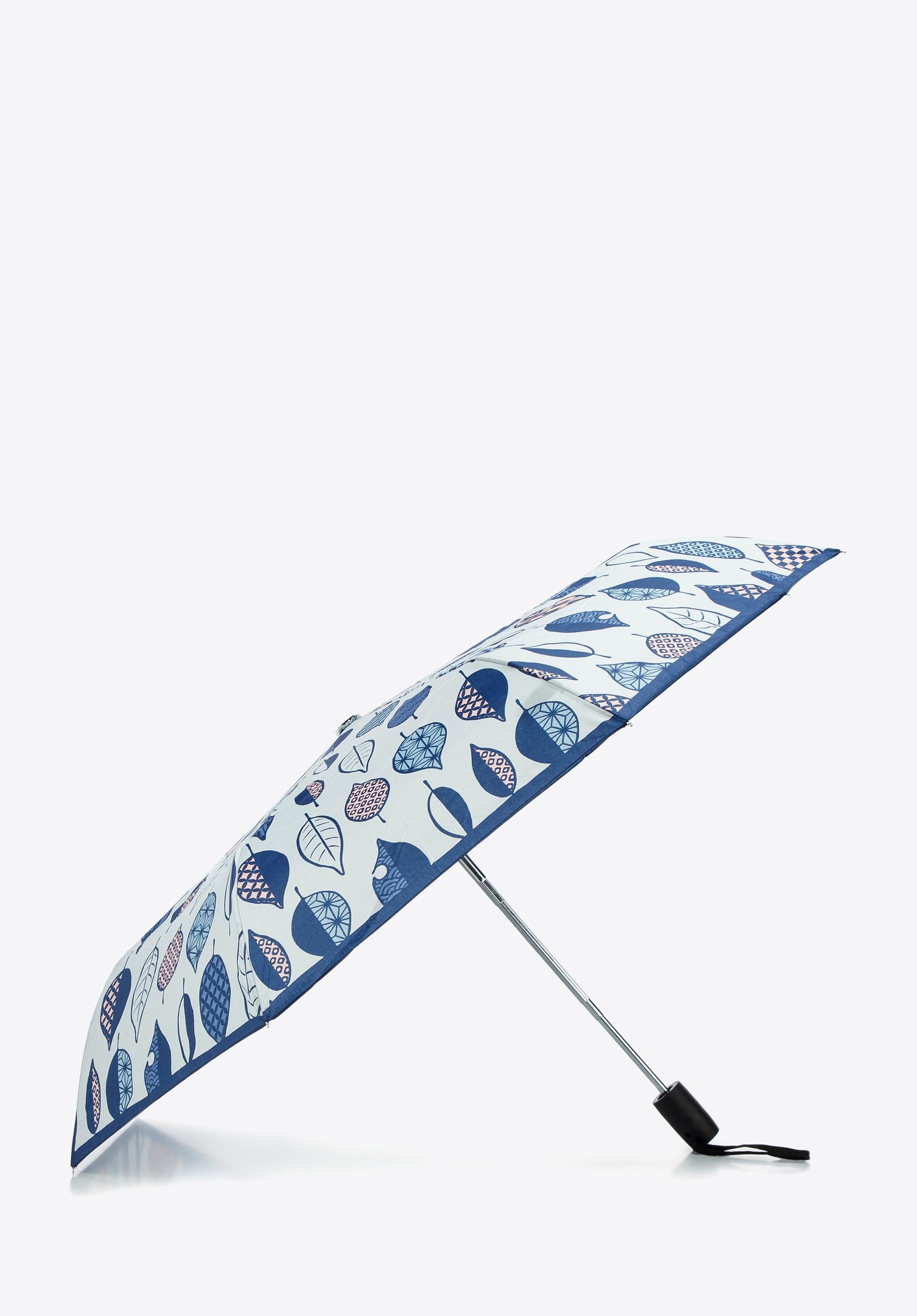 Parasol automatyczny wzorzysty jasny niebieski