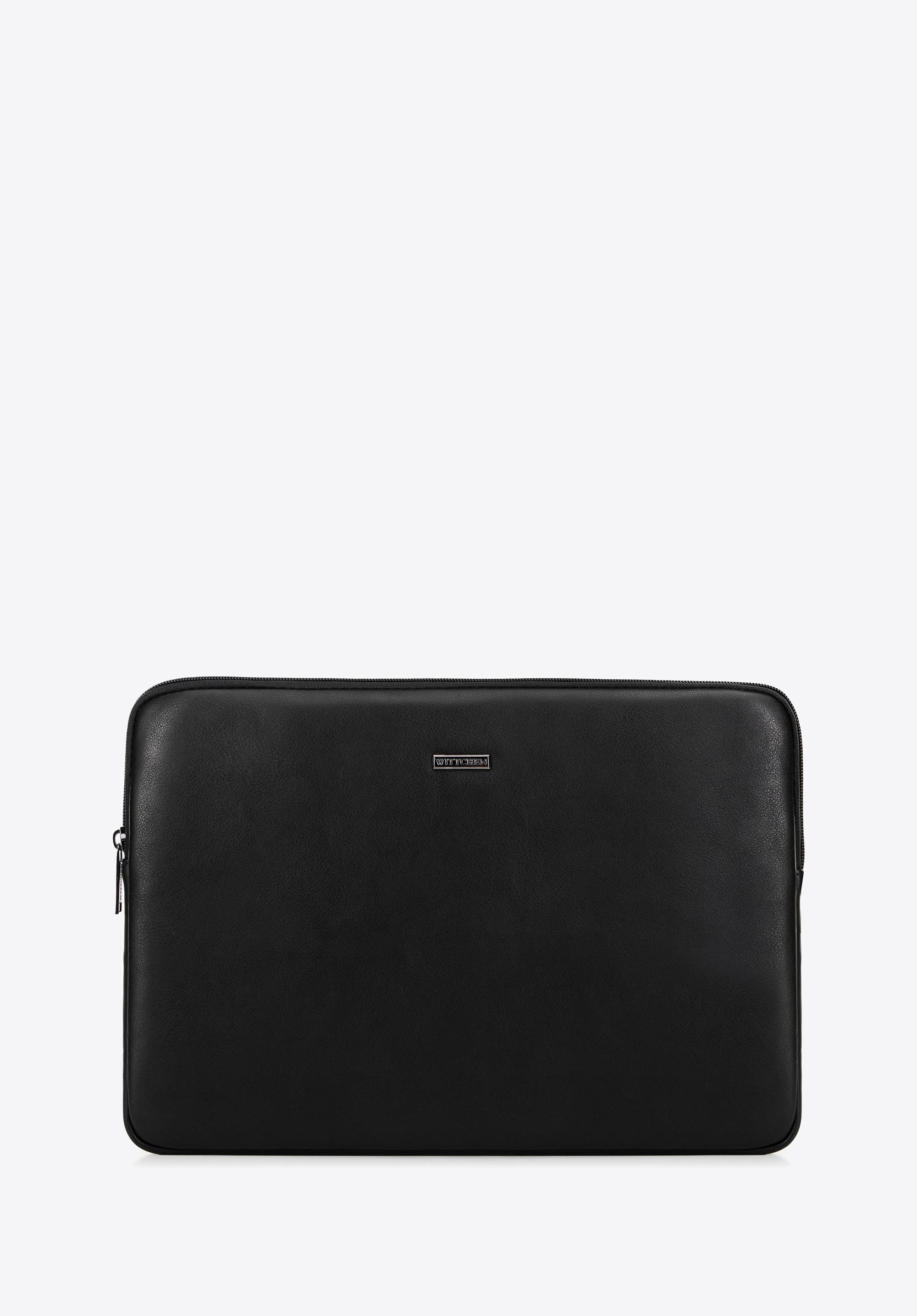 Etui na laptopa 14’’ z ekoskóry czarne