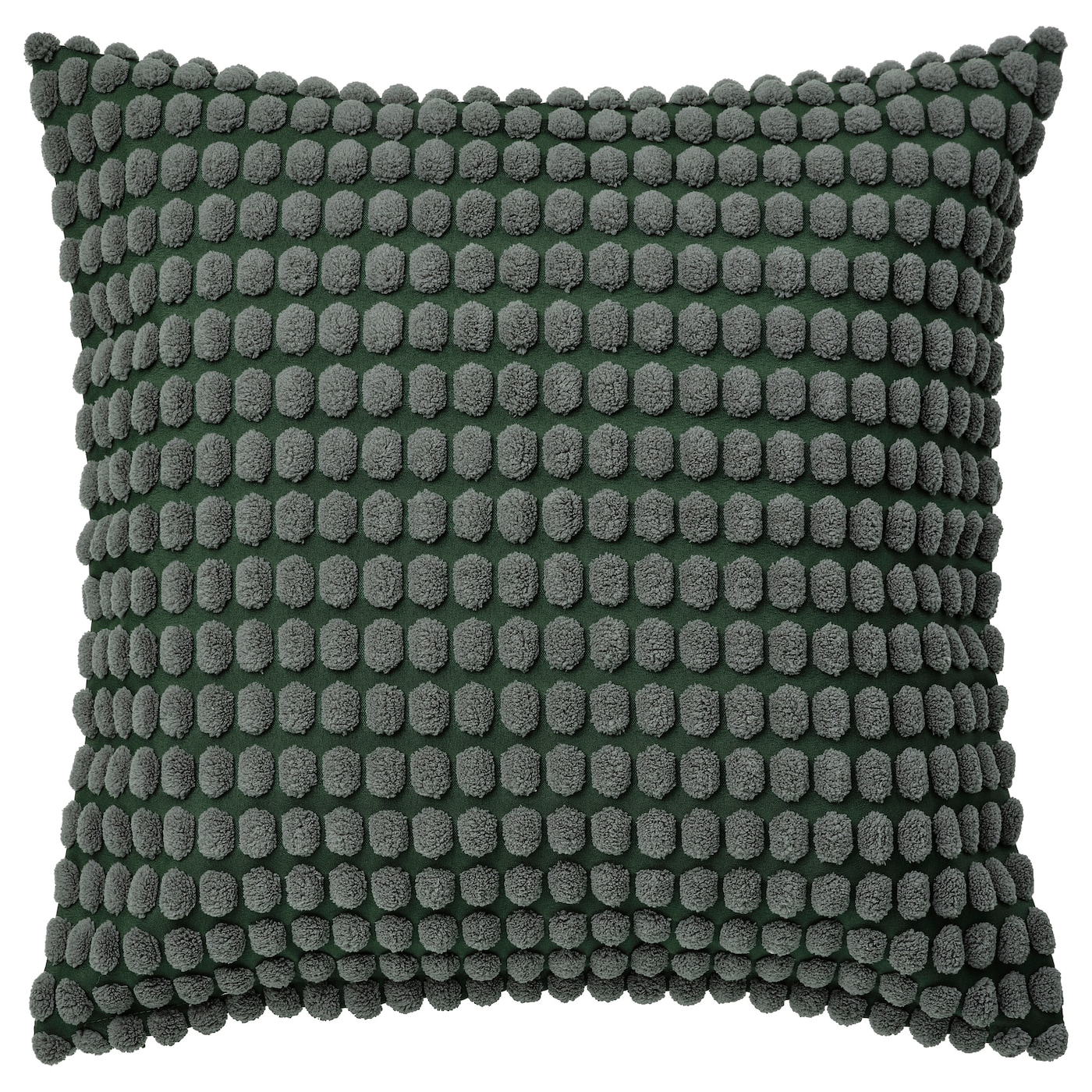 IKEA SVARTPOPPEL poszewka, szarozielony, 50x50 cm