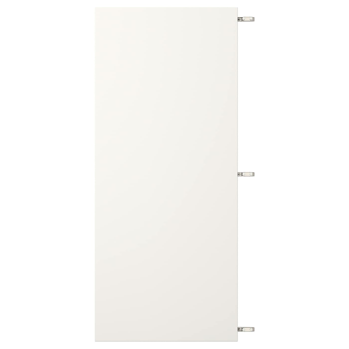 IKEA VEDDINGE drzwi z zawiasami, biały, 60x140 cm