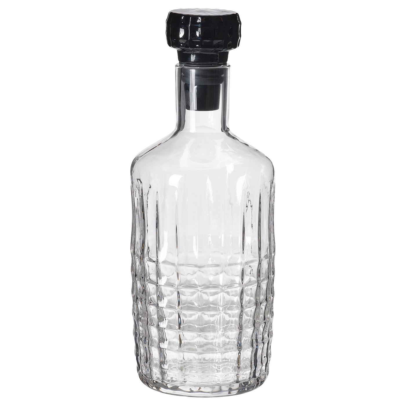IKEA FRÖJDA karafka z korkiem, szkło bezbarwne, 1.0 l