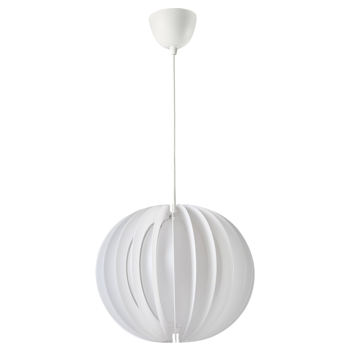 IKEA HAVSFJÄDER / HEMMA lampa wisząca, biały/biały, 42 cm