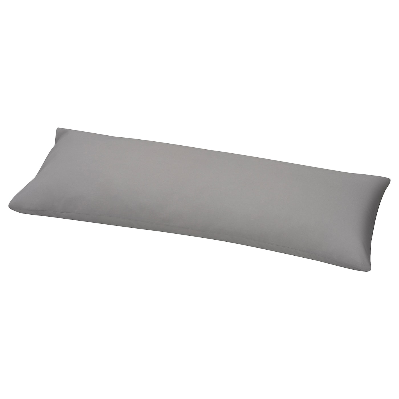 IKEA NONNEA poszewka na poduszkę anatomiczną, jasnoszary, 40x140 cm