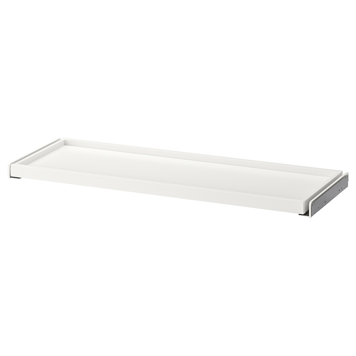 IKEA KOMPLEMENT wysuwana taca, biały, 100x35 cm