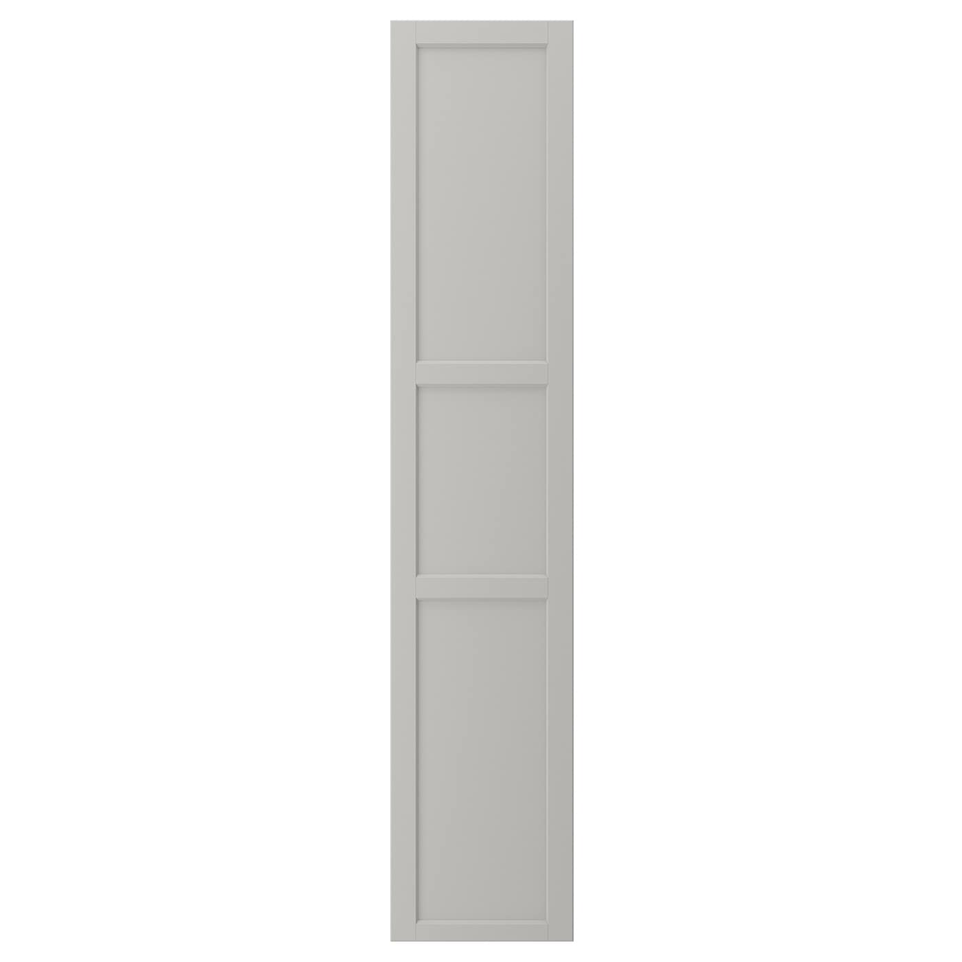 IKEA LERHYTTAN drzwi, jasnoszary, 40x200 cm