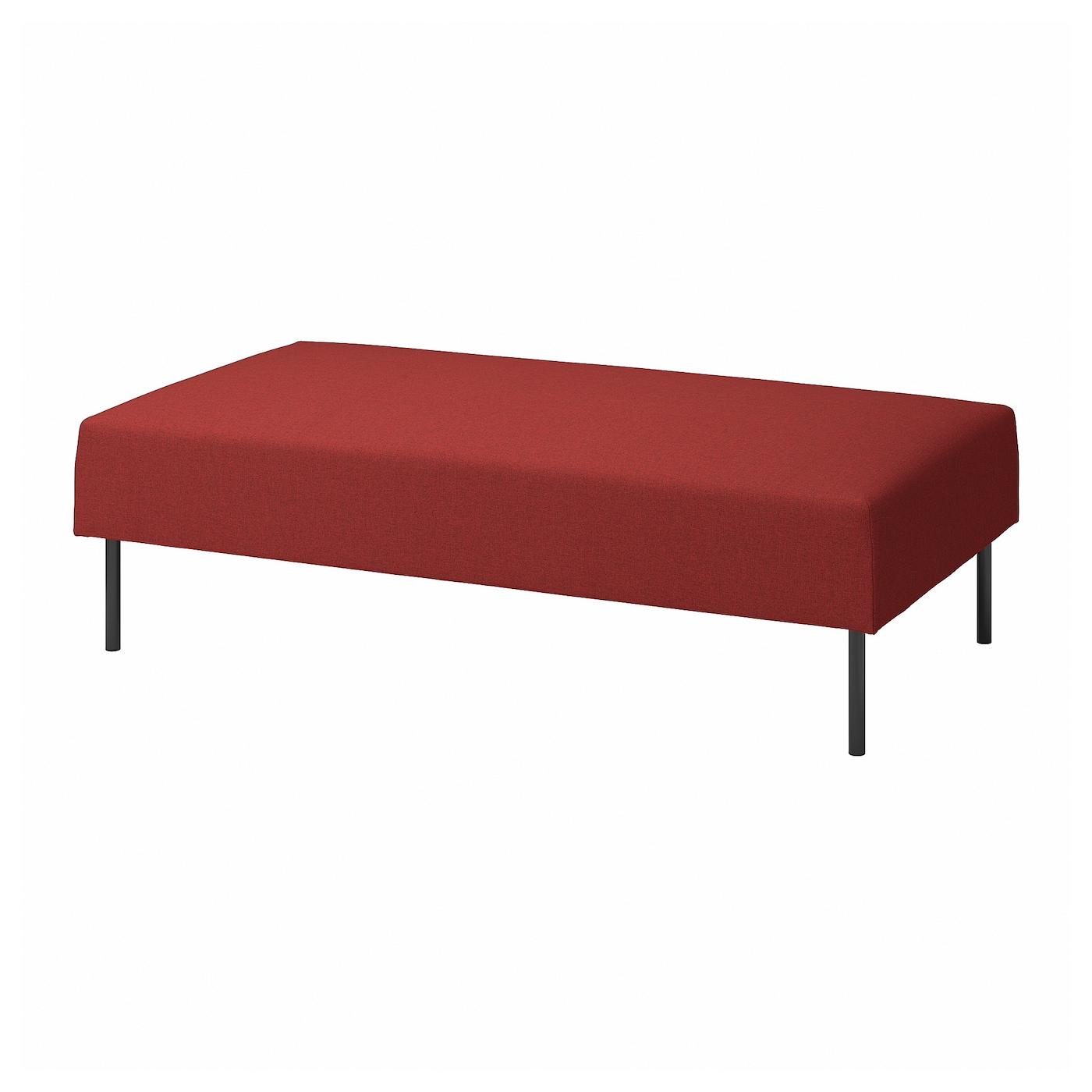 IKEA LILLEHEM moduł 2-osobowy, Gunnared/brązowoczerwony metal, Głębokość: 72 cm