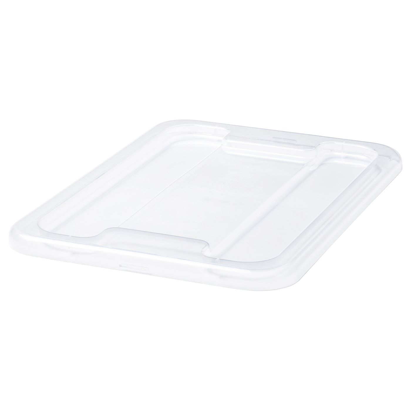 IKEA SAMLA pokrywka pojemnika 5 l, przezroczysty, Długość: 28 cm