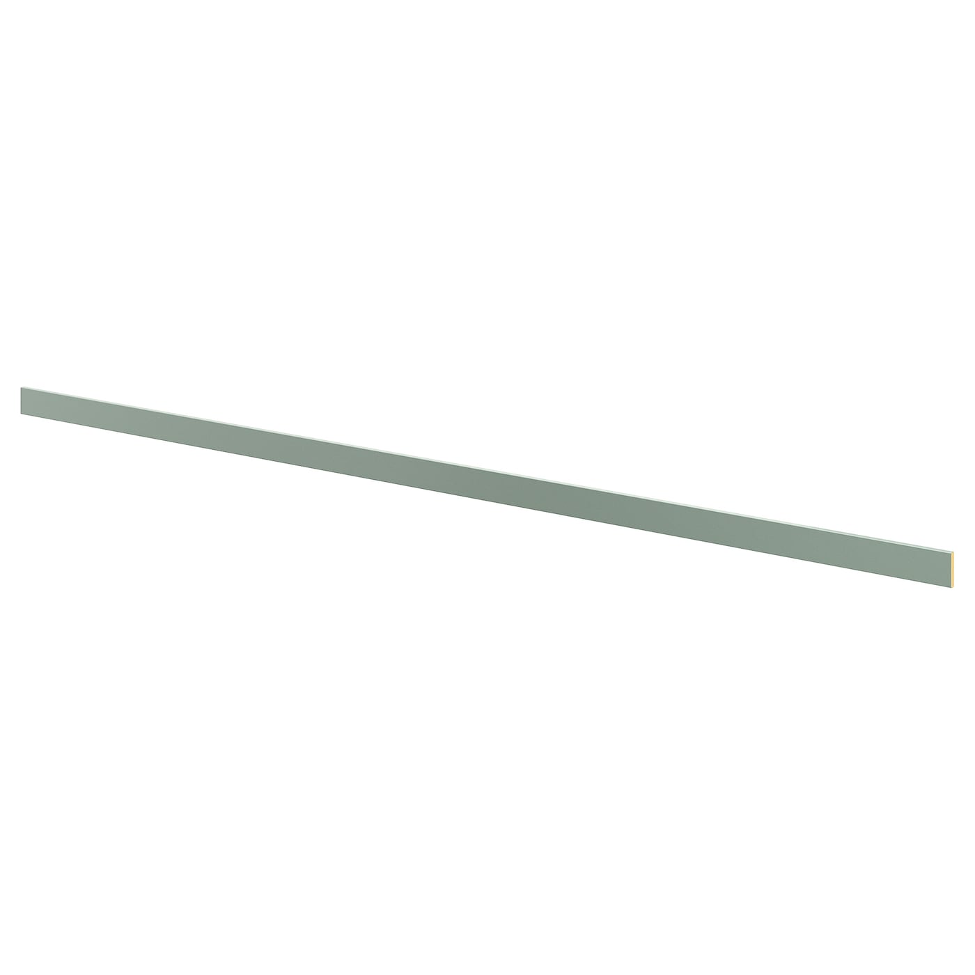 IKEA NICKEBO listwa dekoracyjna, Matowy szarozielony, 221x1 cm