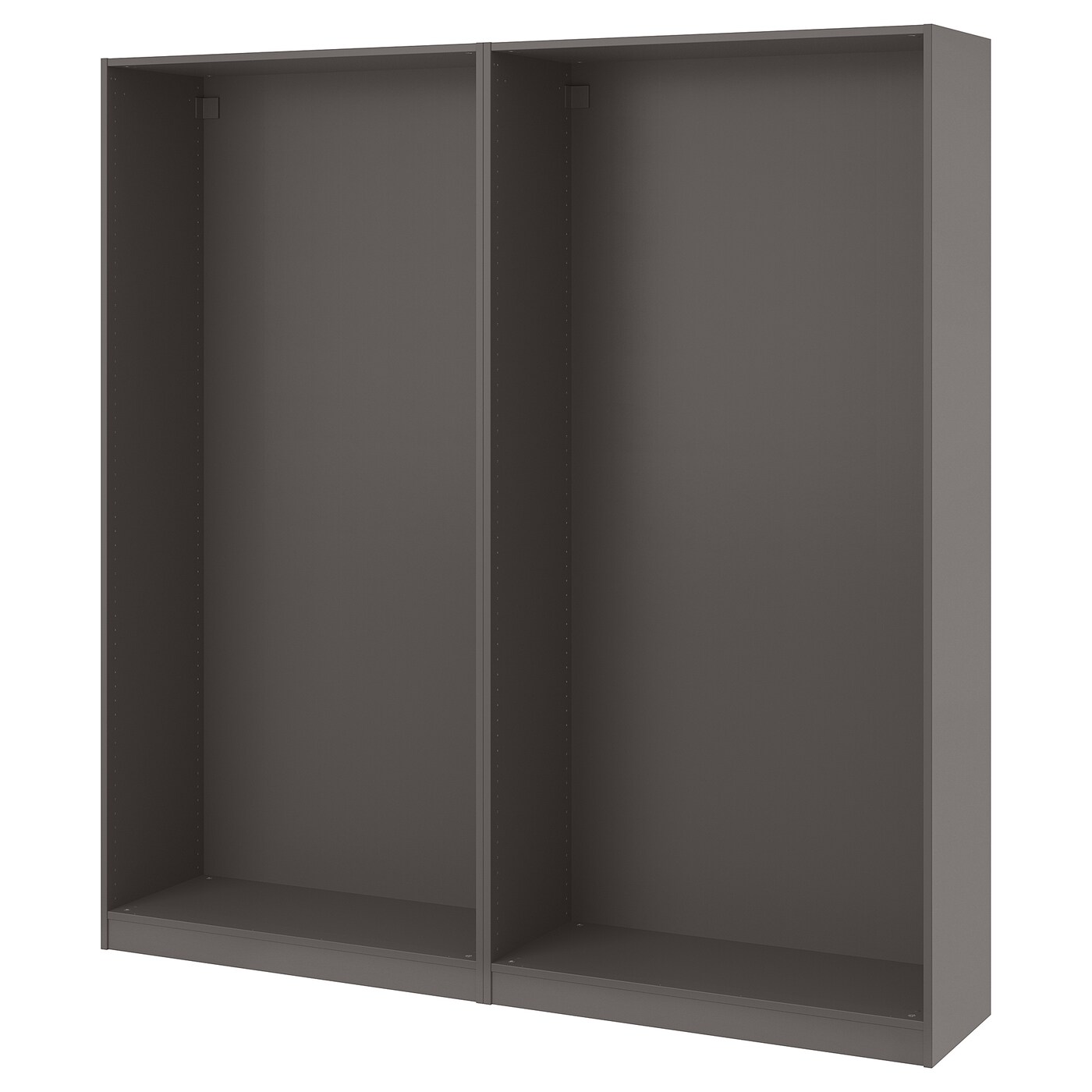 IKEA PAX 2 obudowy szaf, ciemnoszary, 200x35x201 cm