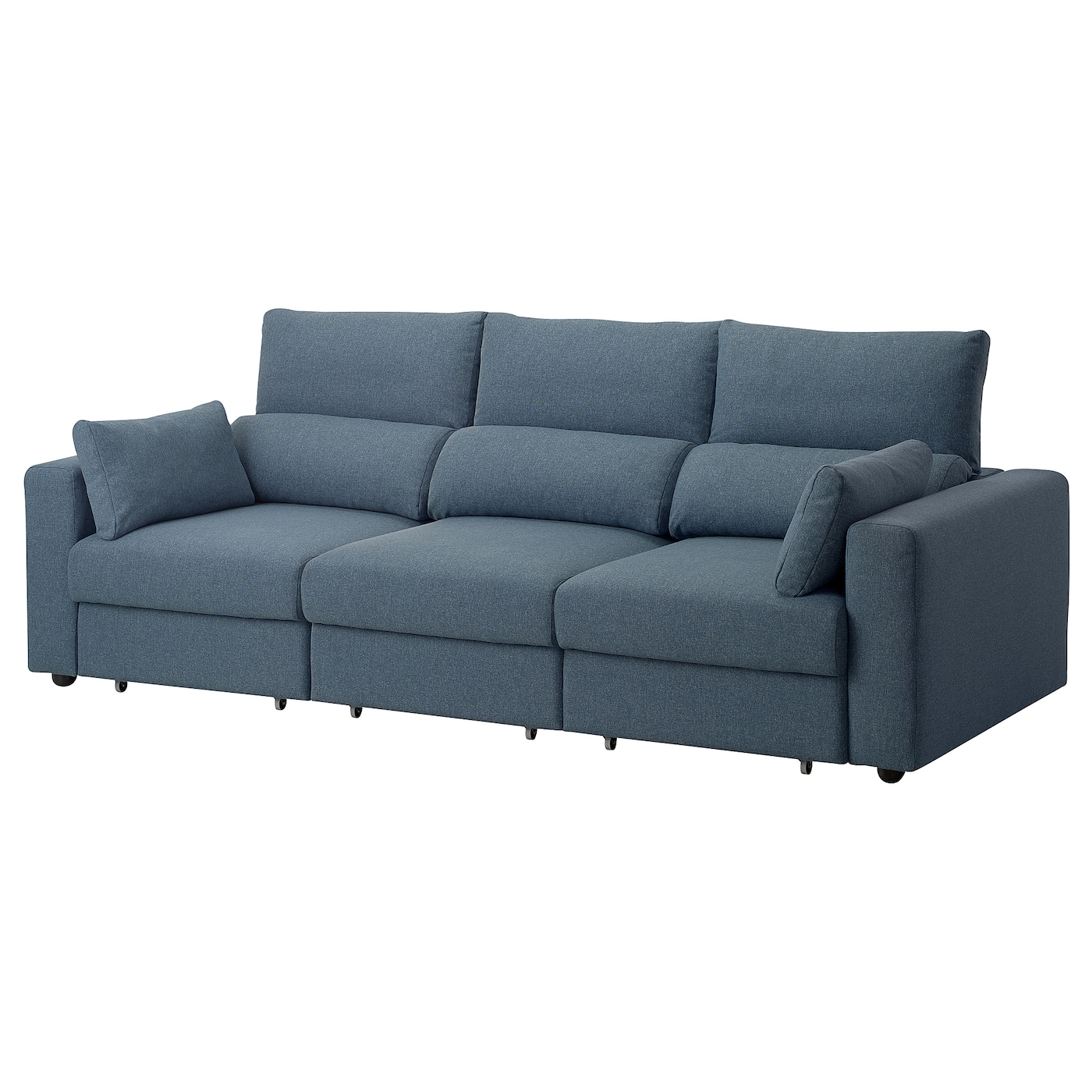IKEA ESKILSTUNA sofa 3-osobowa, Gunnared niebieski, Głębokość: 109 cm
