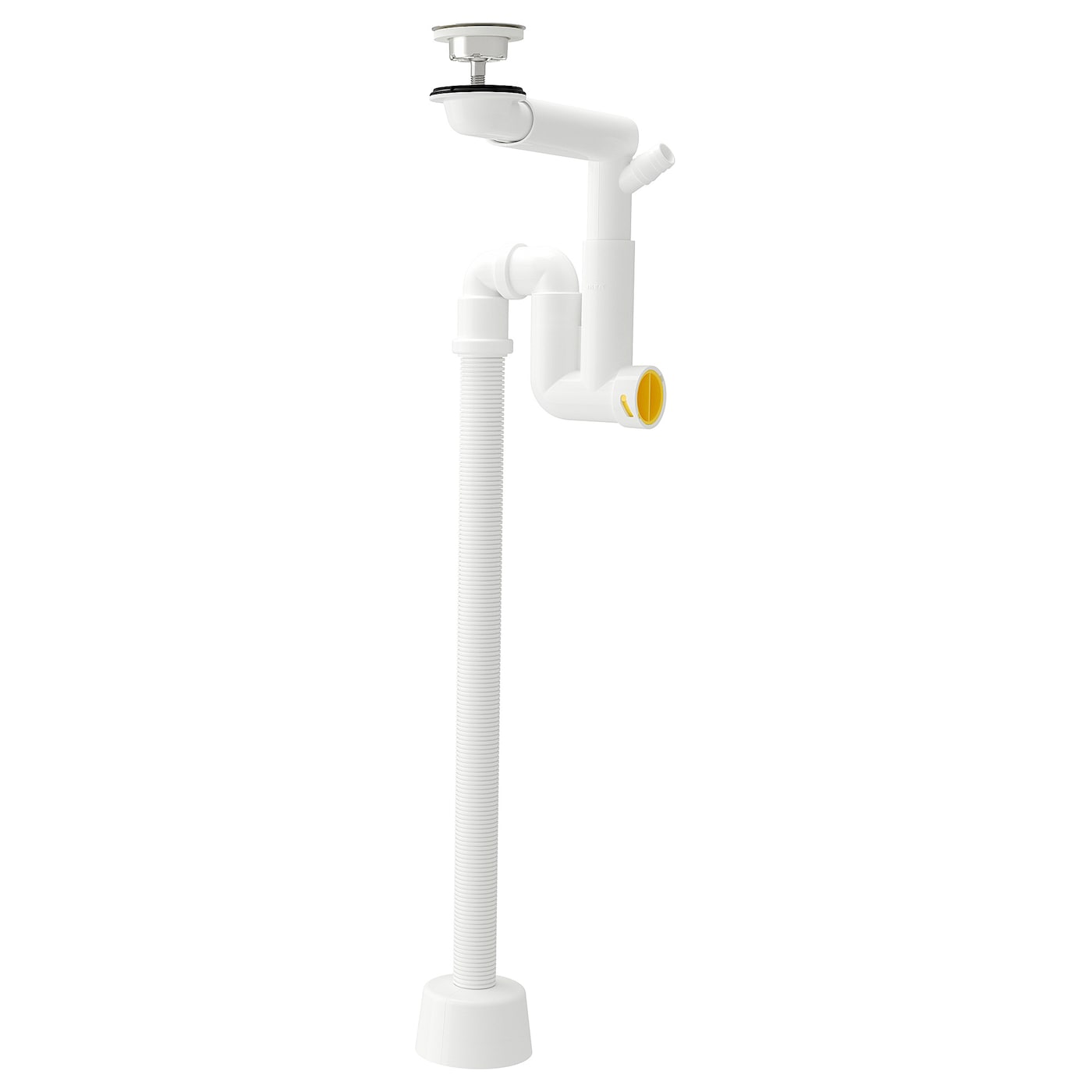 IKEA RÄNNILEN syfon z elastyczną rurką, 1 komora