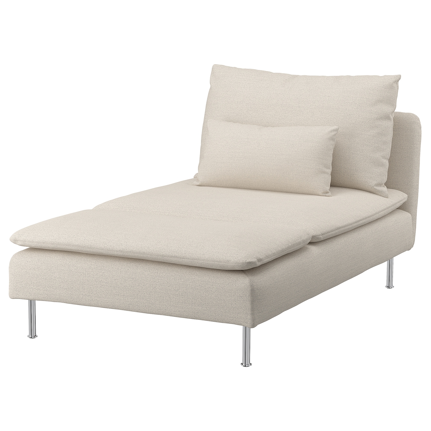 IKEA SÖDERHAMN szezlong, Gunnared beżowy, Szerokość: 93 cm