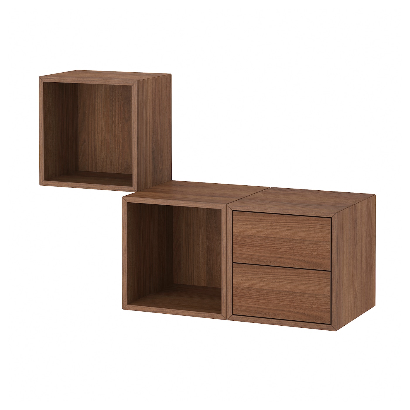 IKEA EKET kombinacja szafek wiszących, orzech, 105x35x70 cm