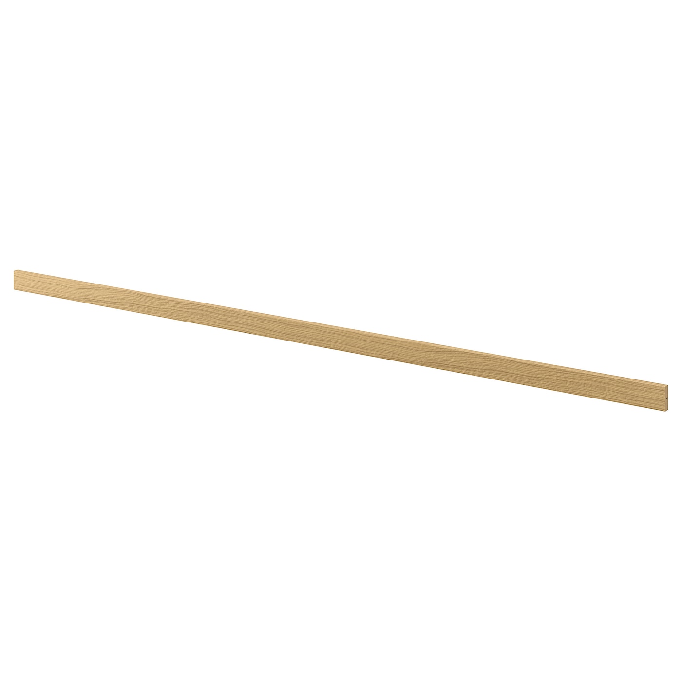 IKEA VOXTORP listwa dekoracyjna zaokrąglona, imit. dębu, 221 cm