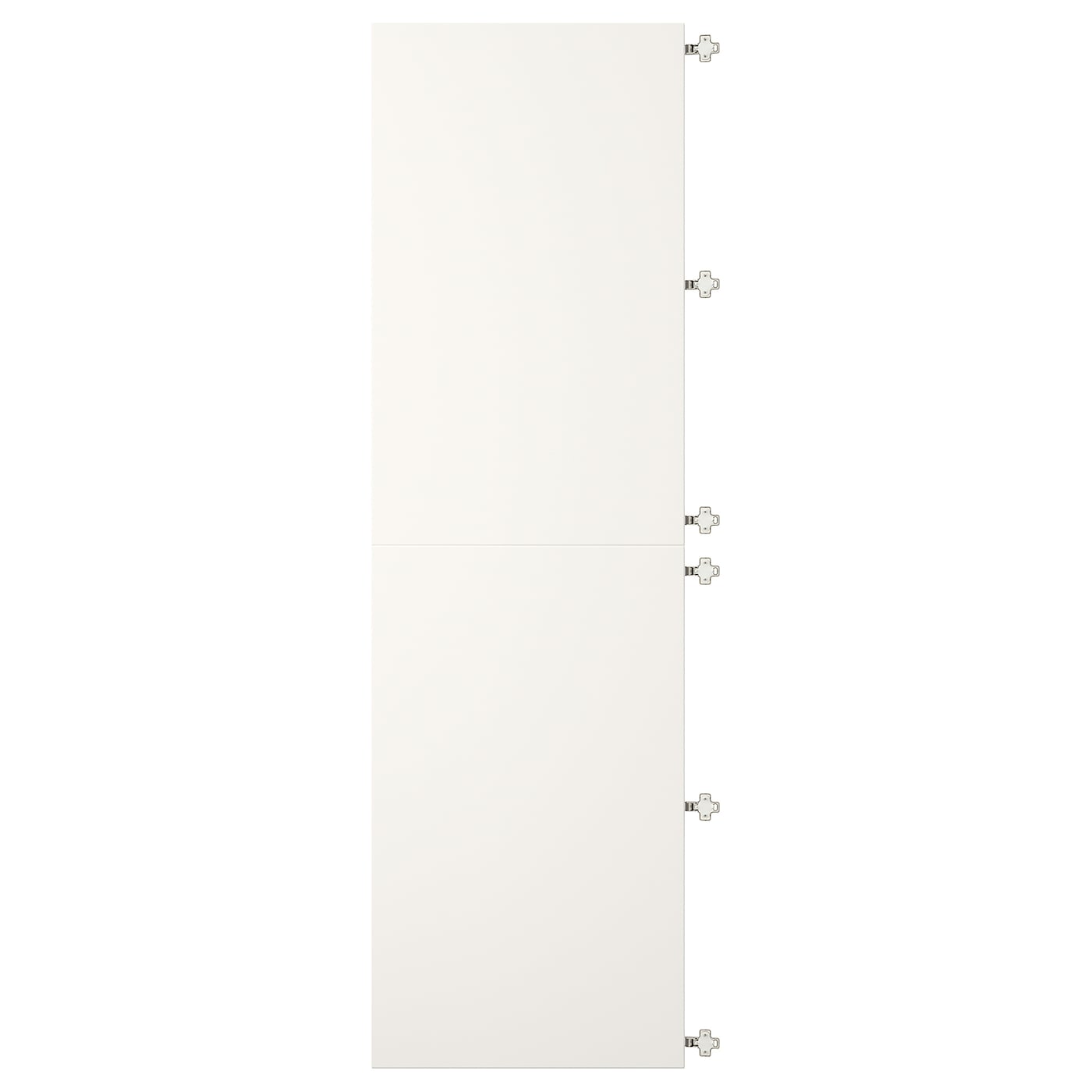 IKEA VEDDINGE drzwi łączone z zawiasami, biały, 60x200 cm