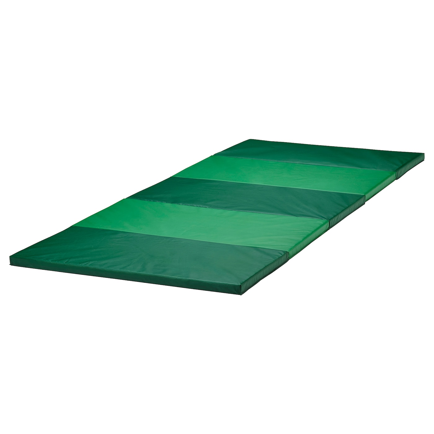 IKEA PLUFSIG składana mata gimnastyczna, zielony, 78x185 cm