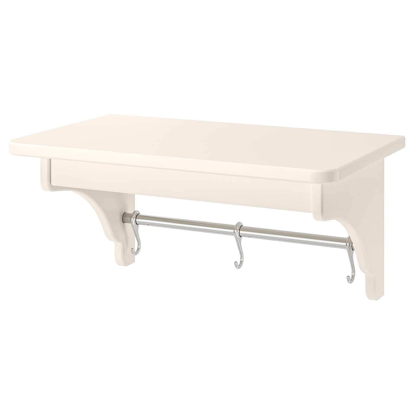IKEA TORNVIKEN półka ścienna, kremowy, 50 cm