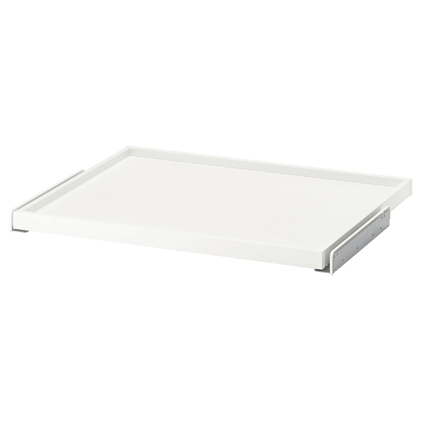 IKEA KOMPLEMENT wysuwana taca, biały, 75x58 cm