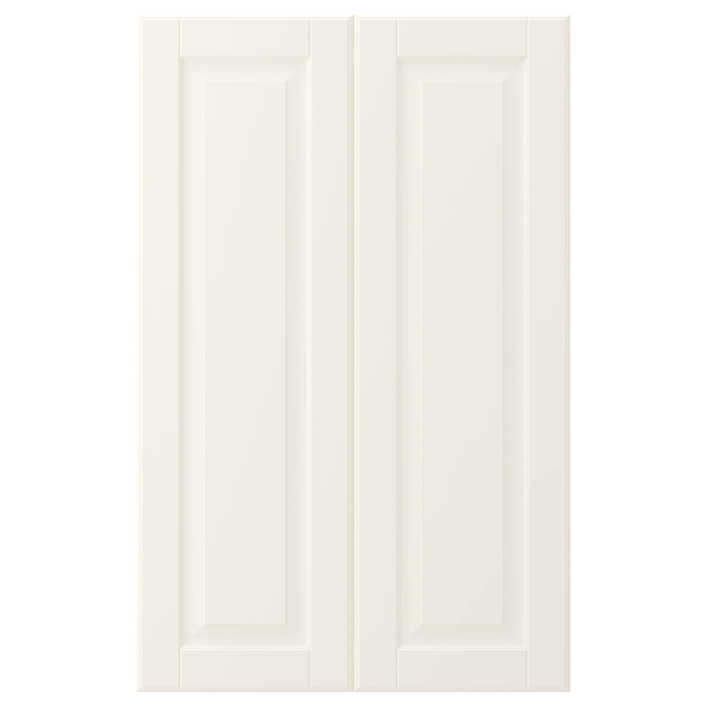 IKEA BODBYN drz sza nar 2 szt, kremowy, 25x80 cm