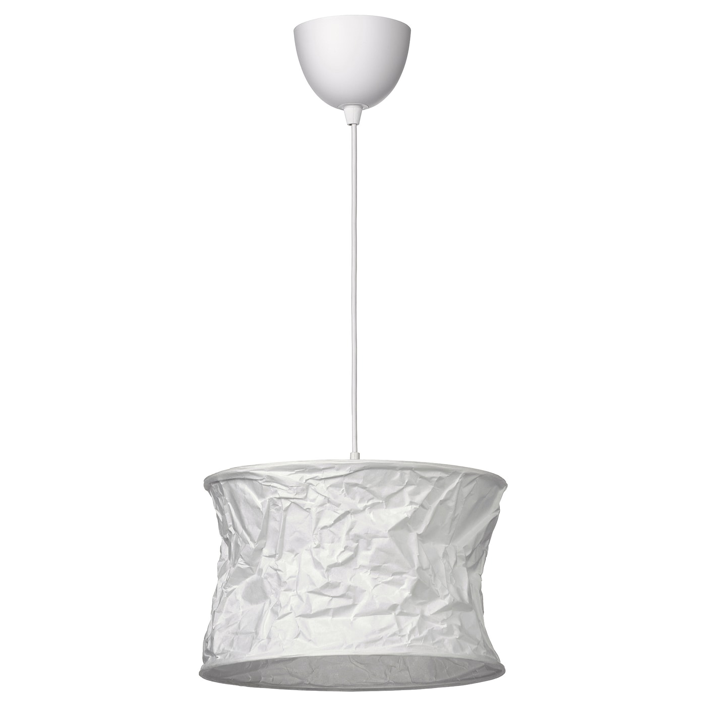IKEA FJÄLLMIL / HEMMA lampa wisząca, biały/biały, 33 cm