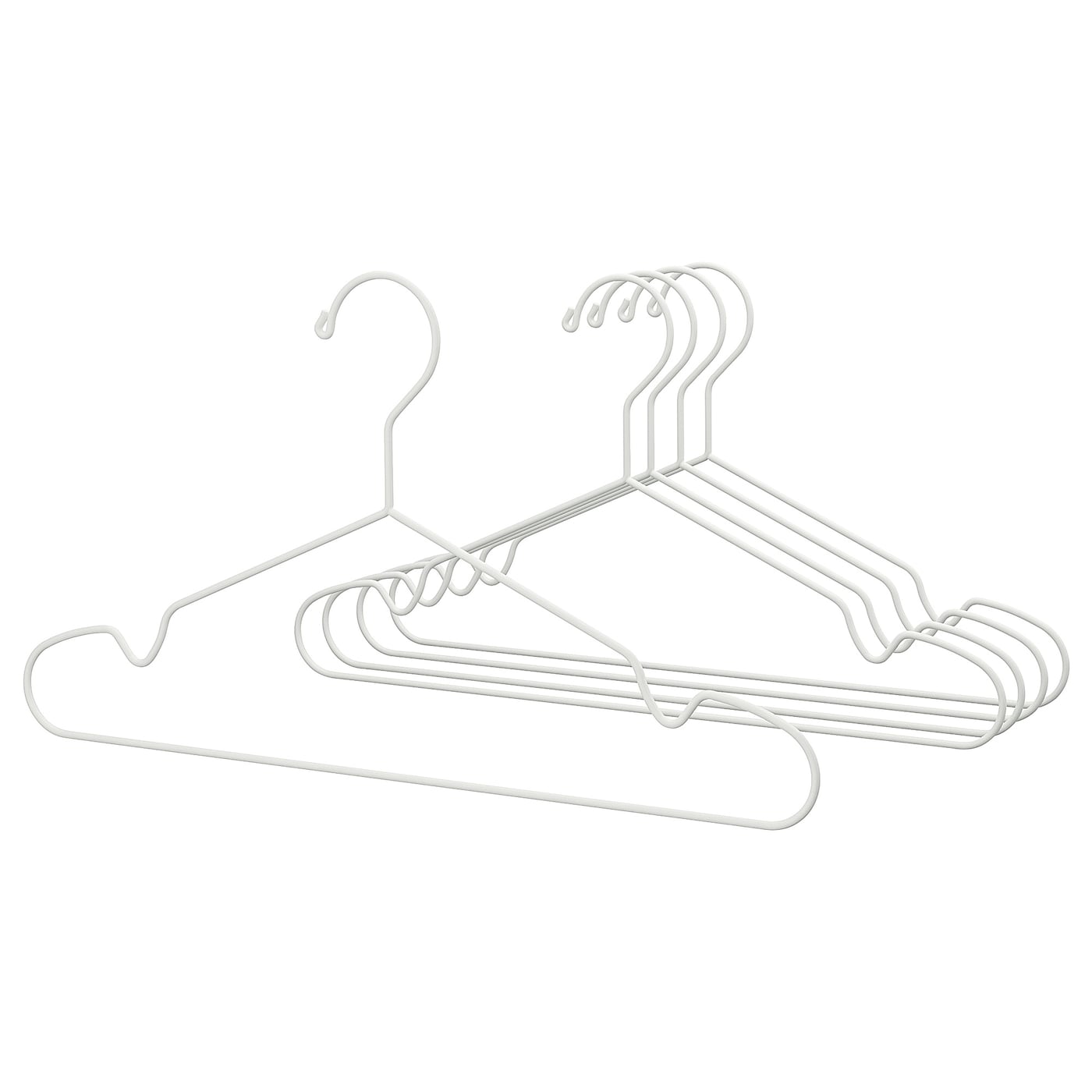 IKEA STAJLIG wieszak, wew/zew, biały, Szerokość: 41 cm