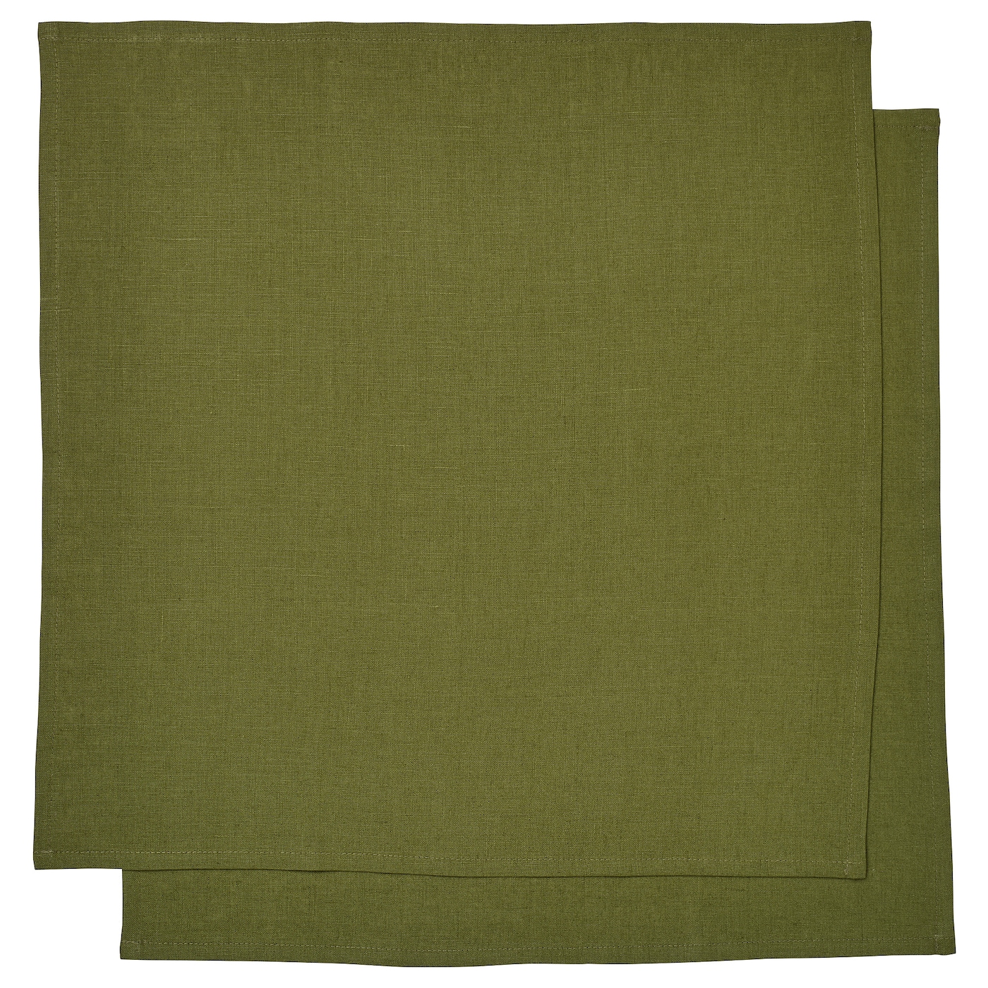 IKEA STOCKHOLM 2025 Serwetka, ciemnozielony, 50x50 cm