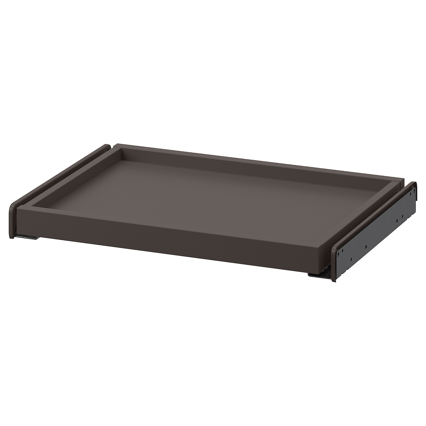 IKEA KOMPLEMENT wysuwana taca, ciemnoszary, 50x35 cm