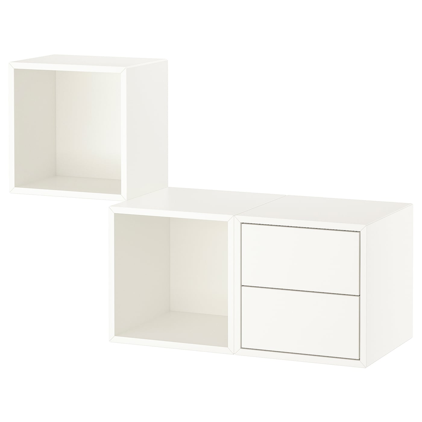 IKEA EKET kombinacja szafek wiszących, biały, 105x35x70 cm
