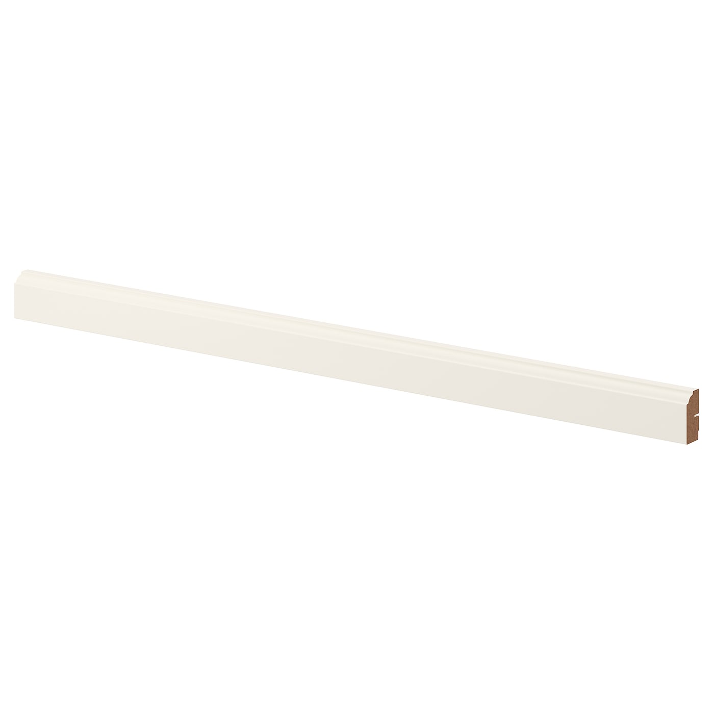 IKEA BODBYN listwa dekoracyjna profilowana, kremowy, 221x6 cm