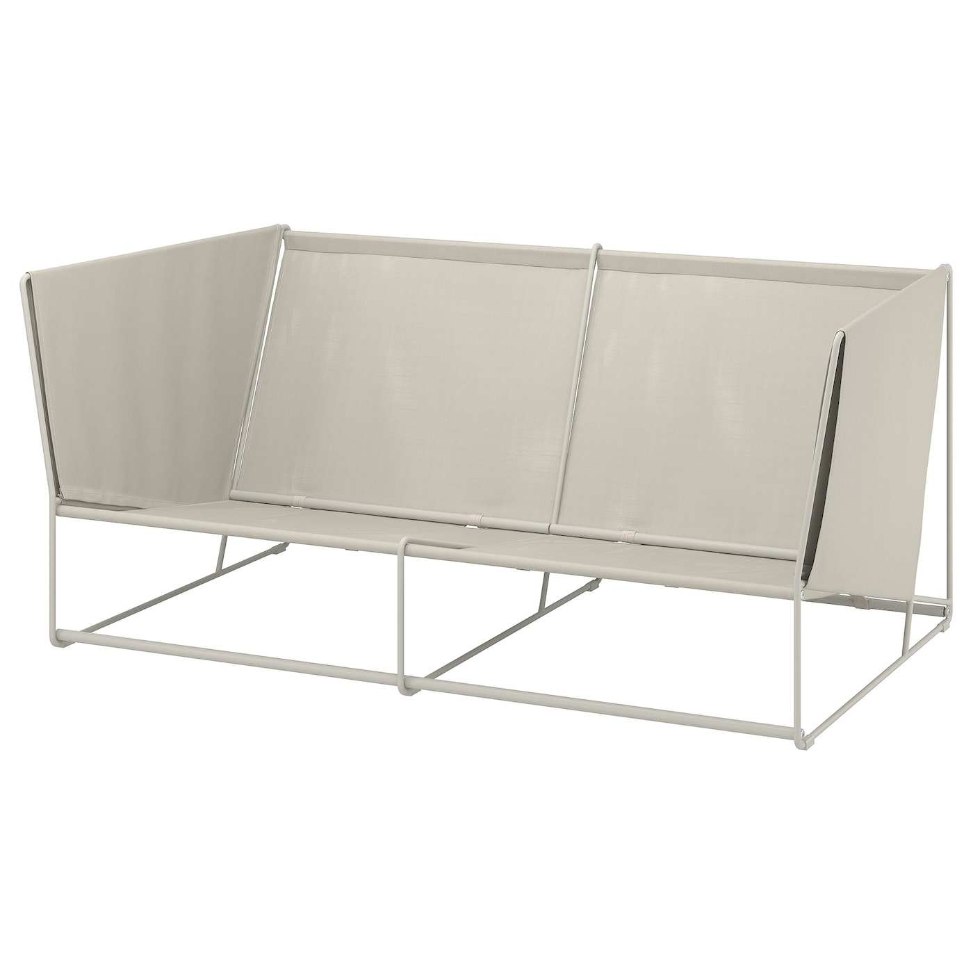 IKEA HAVSTEN sofa 2-osobowa, na zewnątrz, beżowy, 179x92x76 cm