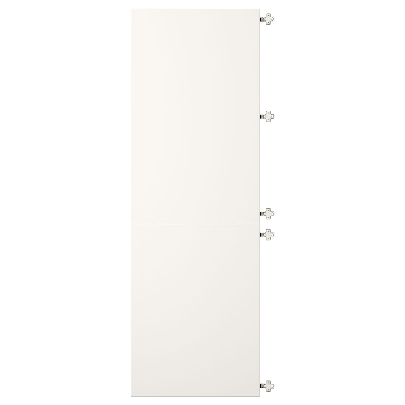 IKEA VEDDINGE drzwi łączone z zawiasami, biały, 60x180 cm