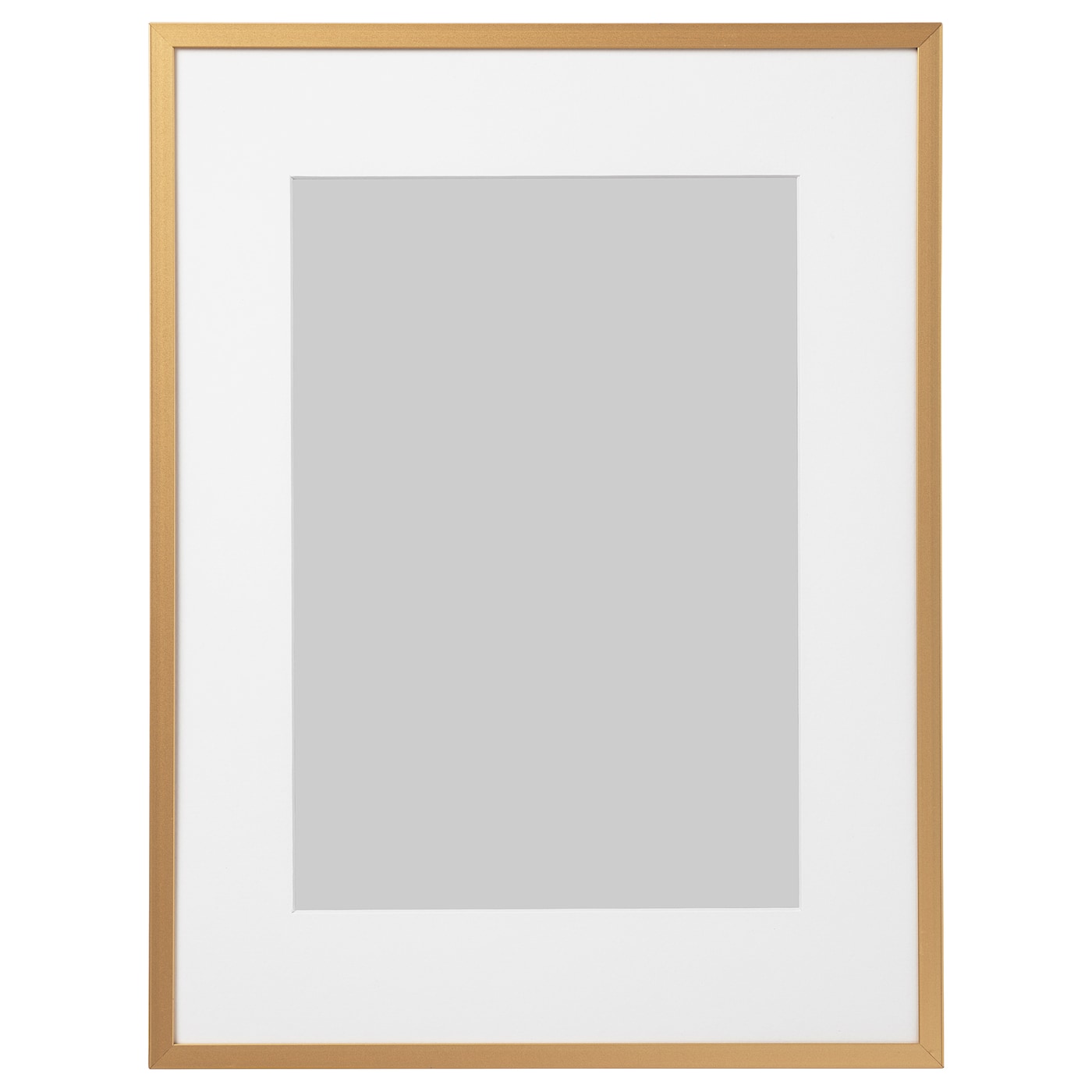 IKEA LOMVIKEN ramka, złoty kolor, 30x40 cm
