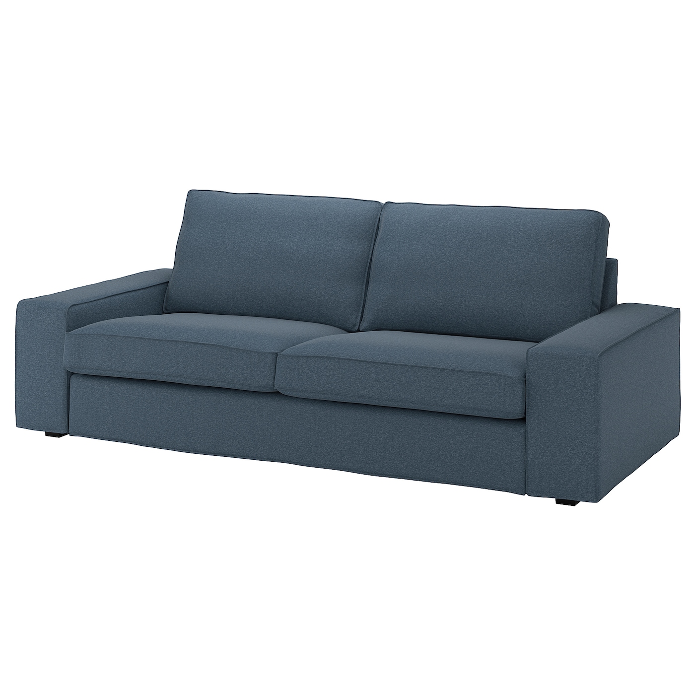 IKEA KIVIK sofa 3-osobowa, Gunnared niebieski, Szerokość: 228 cm