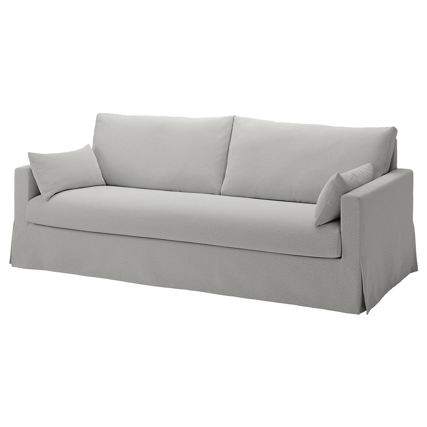 IKEA HYLTARP sofa 3-osobowa, Tallmyra biały/czarny, Wysokość podłokietnika: 63 cm