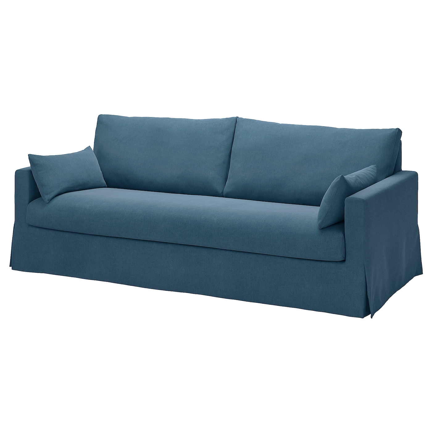 IKEA HYLTARP sofa 3-osobowa, Tallmyra niebieski, Wysokość podłokietnika: 63 cm