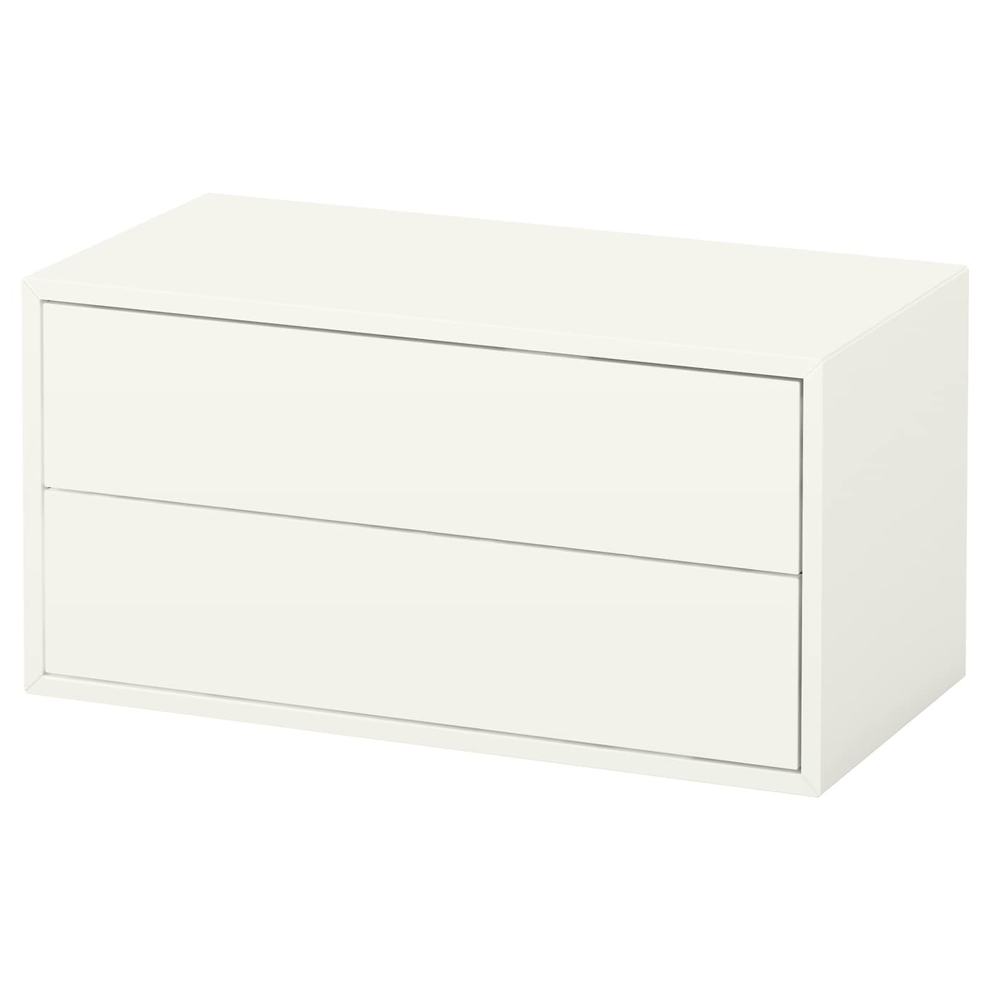 IKEA EKET szafka/2 szuflady, biały, 70x35x35 cm