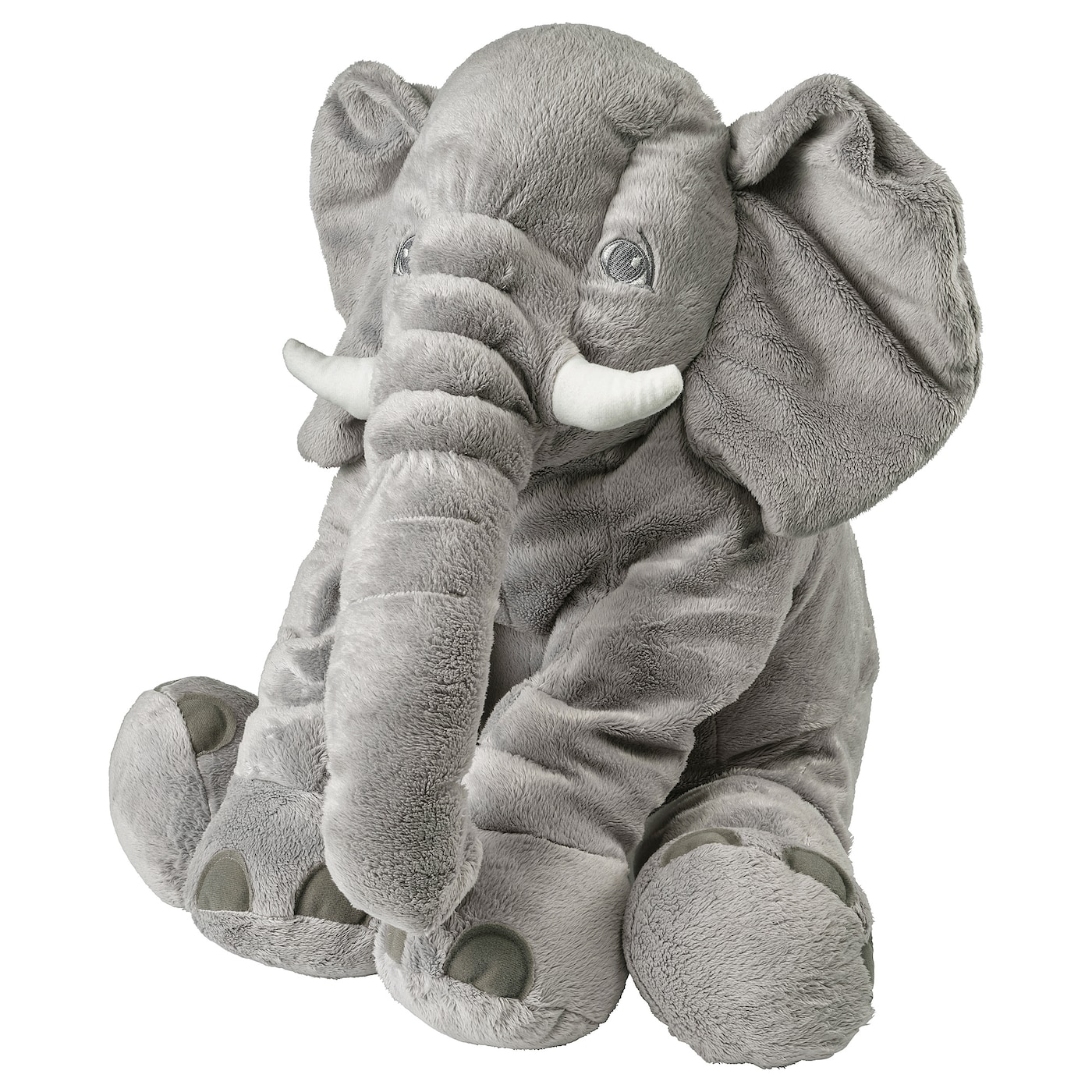 IKEA JÄTTESTOR pluszak, słoń/szary, Długość: 60 cm