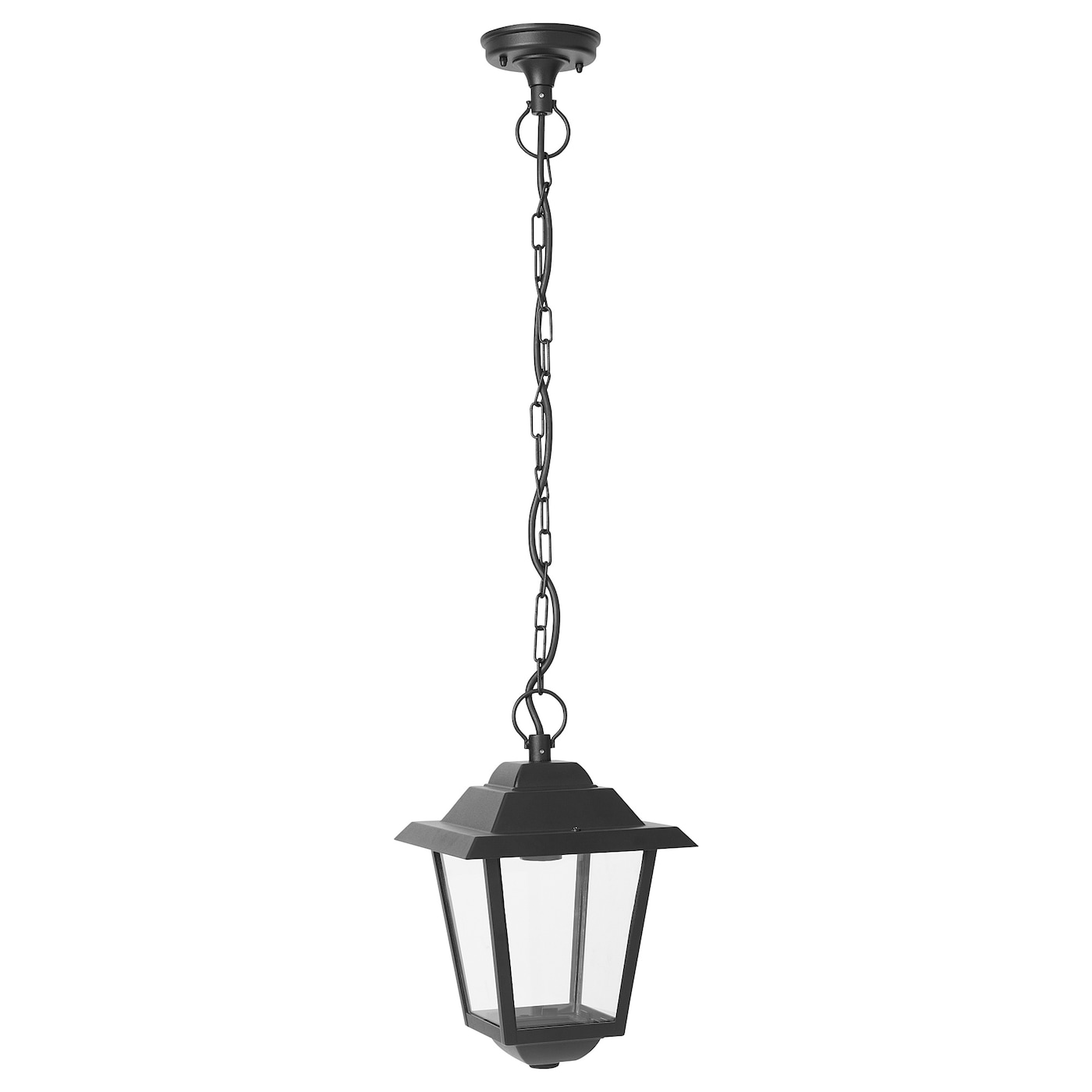 IKEA BÄCKFRÄNE lampa wisząca, zewnętrzne czarny, Wysokość: 29 cm