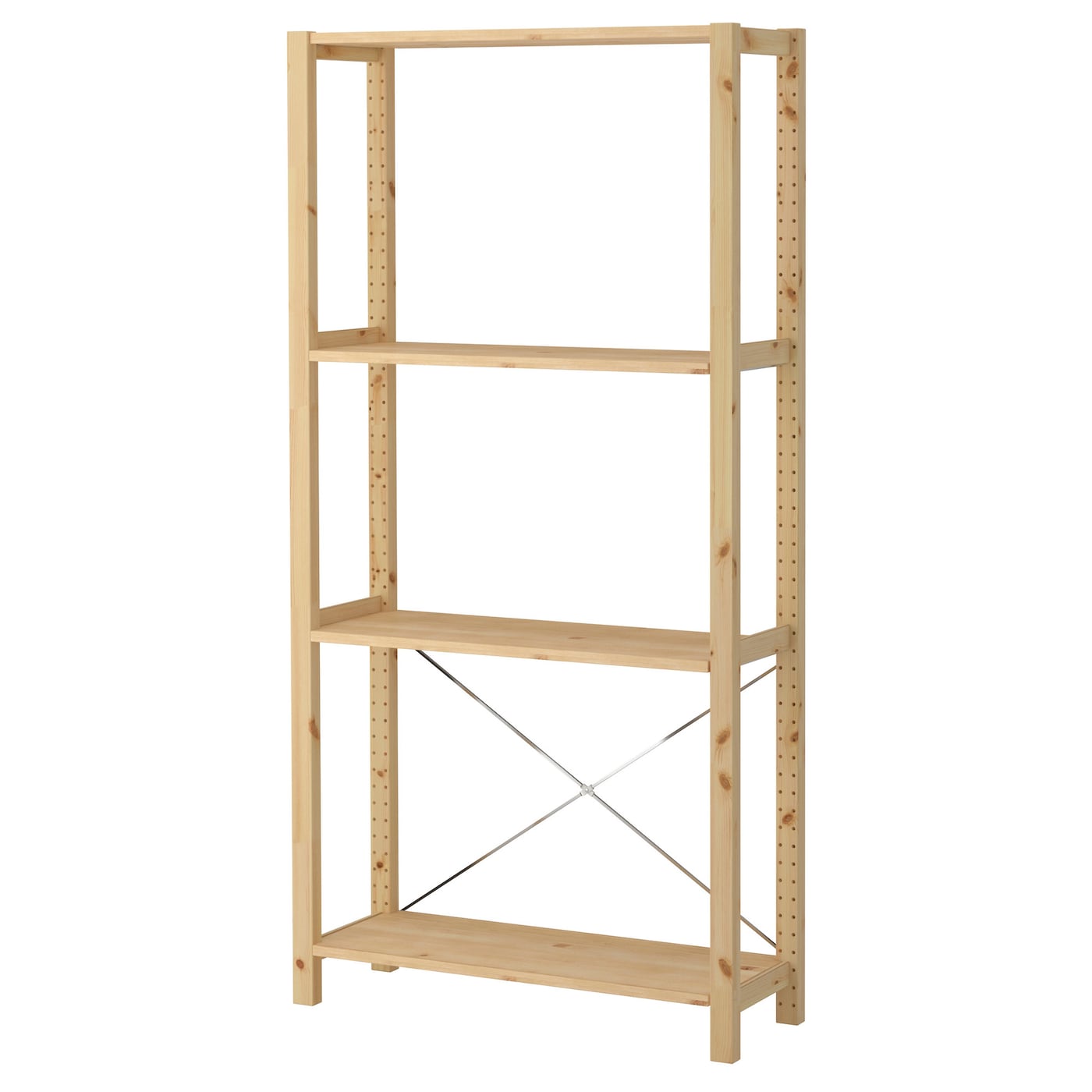 IKEA IVAR sekcja/półki, sosna, 89x30x179 cm