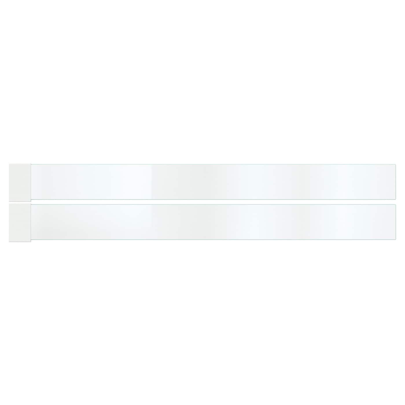 IKEA MAXIMERA bok szuflady, średni, szkło, 60 cm