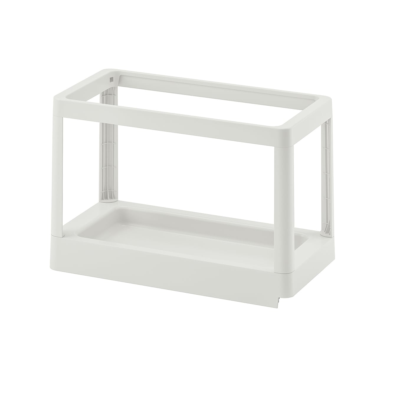 IKEA HÅLLBAR wysuwana rama do sortowania, jasnoszary, Szerokość: 26.5 cm