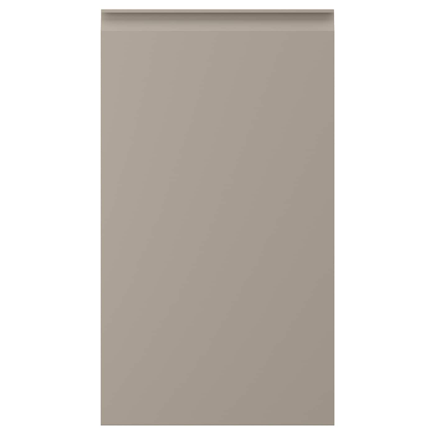 IKEA UPPLÖV front do zmywarki, Matowy ciemny beż, 45x80 cm